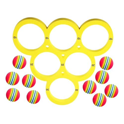 Raypontia 28,7x31,8x1cm Pool Ball Wurfspiel, Pool Schwimmbad Wurfspiele Mit 10 Bäll, Wasserspielzeug Kinder, Poolspielzeuge, Poolwasserspielzeug Für Familie, Sommer Beach Raypontia 28,7x31,8x1cm Pool Ball Wurfspiel, Pool Schwimmbad Wurfspiele Mit 10 Bäll, Wasserspielzeug Kinder, Poolspielzeuge, Poolwasserspielzeug Für Familie, Sommer Beach von Raypontia