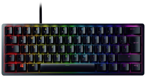 RAZER Huntsman Mini Kabelgebunden Tastatur Deutsch, QWERTZ Schwarz Beleuchtet, Abnehmbares Kabel von Razer