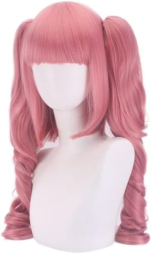 Anime Perona Cosplay Perücke 80cm lang rosa einteiliges Perona Perücken perücke hitze beständiges Haar Party Frau Perücken kappe von Rcrllya