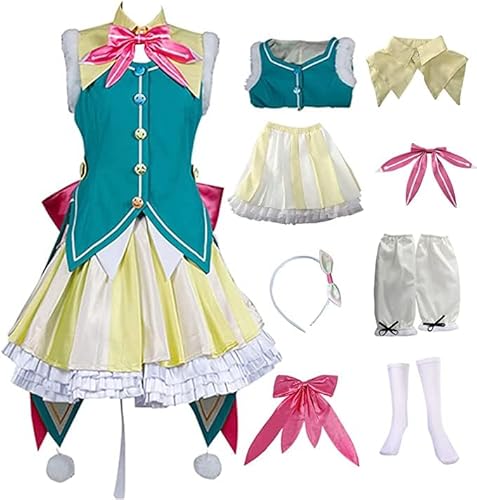 Rcrllya Anime Projekt Sekai Bunte Bühne Kusanagi Nene Cosplay Kostüm Anzug Halloween Outfit (Kusanagi Nene,M) von Rcrllya