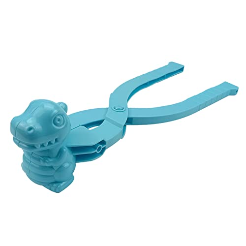 Rcygfsu Dinosaurier Schneeball Macher Clip Kreative Draussen Winter Schnee Sand Form Werkzeug Spaß Winter Draussen Schnee Spielzeug Blau von Rcygfsu