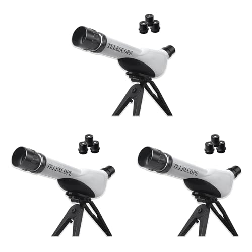 Rdjumpdjo 3X Children HD Astronomical Telescope Camera Monocular mit Multi-Okular Science Education Beste Spielzeuggeschenke für Kinder von Rdjumpdjo