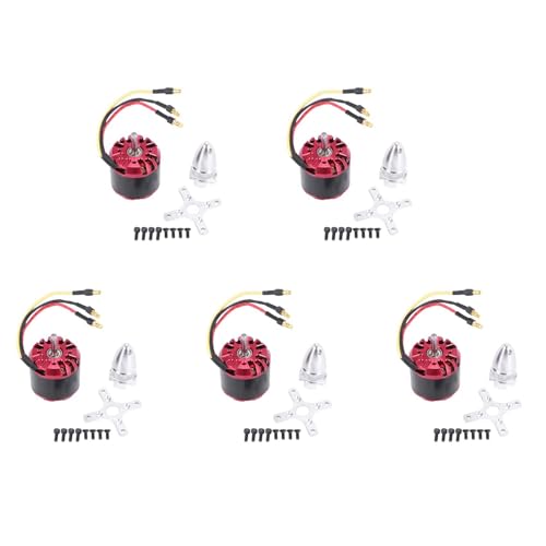 Rdjumpdjo 5X D4250 800KV 3-7S BüRstenlos Motor für RC FPV Wing Drone Flugzeug Flugzeug Quadcopter Multicopter von Rdjumpdjo