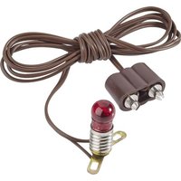 Kahlert Licht 60602 Beleuchtung Glühlampe mit Metallsteg Rot E5.5 3.5V von Kahlert Licht