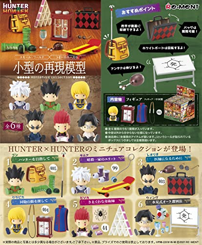 Re-Ment -Hunterxhunter Miniatur-Sammlung, Sammelfigur, 1 von 6 Blindbox von Re-Ment