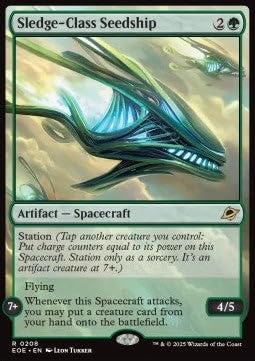 Saatschiff der Schlitten-Klasse EOE-208 Rare Deutsch Boosterfrisch - Edge of Eternities - mit ReCollectibles-Versandschutz - für Magic/MTG Saatschiff der Schlitten-Klasse EOE-208 Rare Deutsch Boosterfrisch - Edge of Eternities - mit ReCollectibles-Versandschutz - für Magic/MTG von ReCollectibles