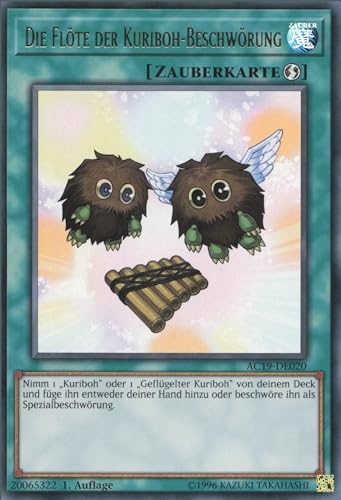 YuGiOh Die Flöte der Kuriboh-Beschwörung AC19-DE020 Ultra Rare Deutsch Deutsch Near Mint 1. Auflage von ReCollectibles