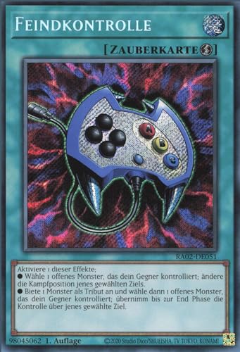 YuGiOh Feindkontrolle (V.3) RA02-DE051 Secret Rare Deutsch Deutsch Boosterfrisch 1. Auflage von ReCollectibles