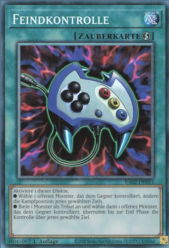 YuGiOh Feindkontrolle (V.6) RA02-DE051 Collectors Rare Deutsch Deutsch Boosterfrisch 1. Auflage von ReCollectibles