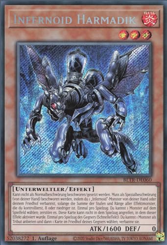 YuGiOh Infernoid Harmadik BLTR-DE060 Secret Rare Deutsch Deutsch Boosterfrisch 1. Auflage von ReCollectibles