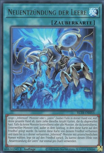 YuGiOh Neuentzündung der Leere BLTR-DE015 Ultra Rare Deutsch Deutsch Boosterfrisch 1. Auflage von ReCollectibles