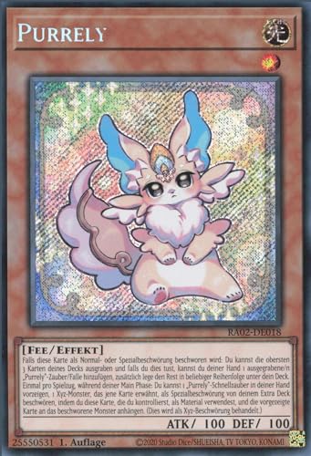 YuGiOh Purrely (V.3) RA02-DE018 Secret Rare Deutsch Deutsch Boosterfrisch 1. Auflage von ReCollectibles