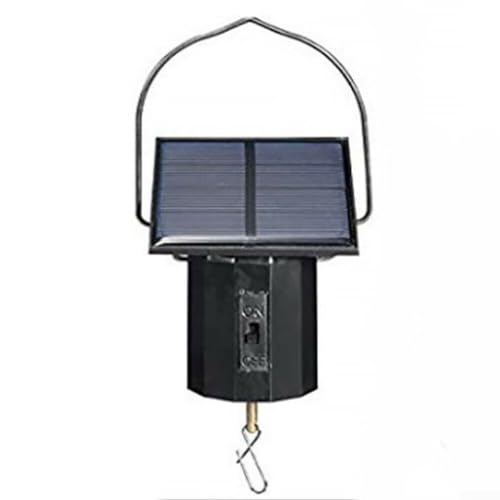 Solarbetriebener hängender Windmotor, Gartendekoration, solarbetriebener Drehmotor, flexibles Design und beruhigender Klang von ReachMall