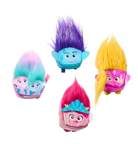 REAL LITTLES Trolls – Mini-Rucksack mit Karabiner, Trolls-Lizenzprodukt, Überraschungsgeschenk – Modell und Farbe zufällig von Real Littles