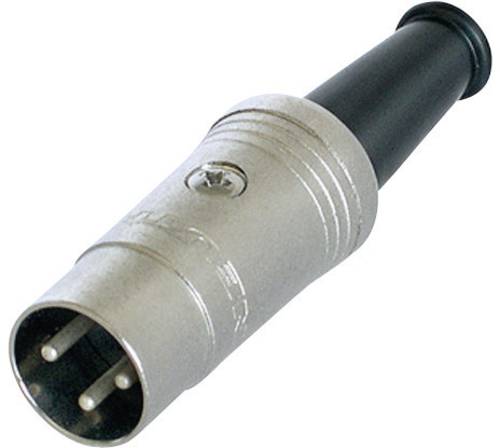 Rean AV NYS321 DIN-Rundsteckverbinder Stecker, gerade Polzahl: 3 Schwarz 1St. von Rean AV