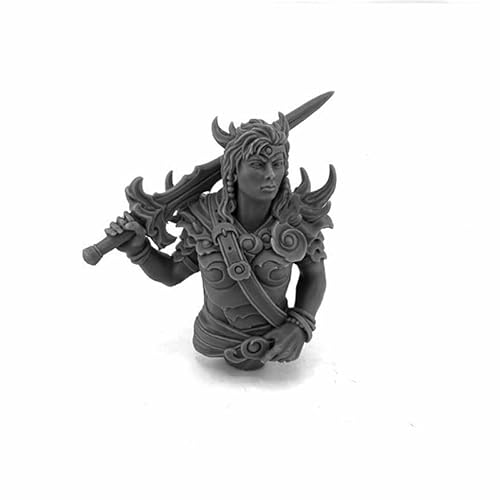 Reaper Miniatures Female Warrior Bust Miniaturfigur Reaper Bones USA von Reaper Miniatures