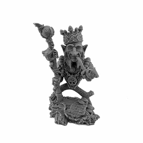 Reaper Miniatures Wenzelbaum Zwerg König Büste Miniaturfigur Reaper Bones USA von Reaper Miniatures