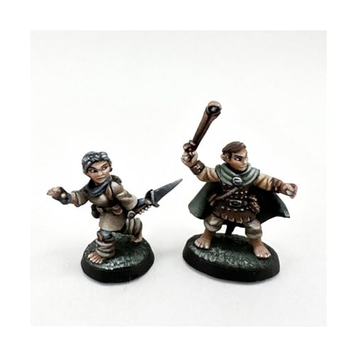 Halfling Ranger und Schurke von Reaper Miniatures