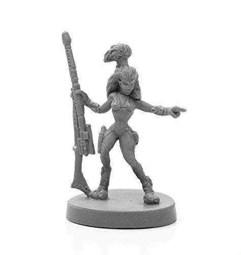 Pechetruite 1 x ANDROMEDAN Hunter - Reaper Bones Miniature zum Rollenspiel Kriegsspiel - 49027 von Reaper