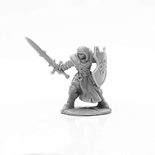 Pechetruite 1 x AVA Justinia Female Templar - Reaper Bones Miniature zum Rollenspiel Kriegsspiel - 77667 von Reaper