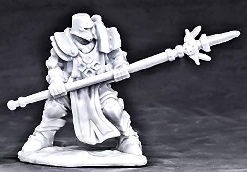 Pechetruite 1 x Crusader Defender Spear - Reaper Bones Miniature zum Rollenspiel Kriegsspiel - 77554 von Reaper