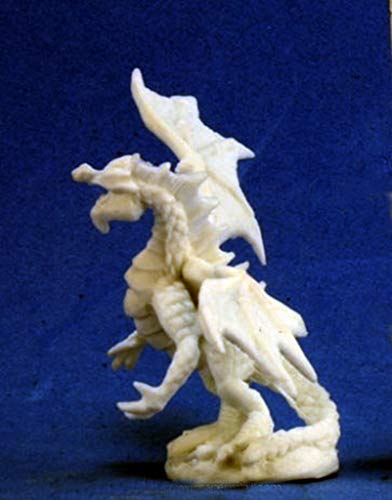 Pechetruite 1 x Dragon HATCHLING Green - Reaper Bones Miniature zum Rollenspiel Kriegsspiel - 77272 von Reaper