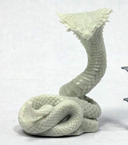 Pechetruite 1 x Giant Cobra - Reaper Bones Miniature zum Rollenspiel Kriegsspiel - 77321 von Pechetruite