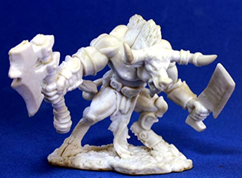 Pechetruite 1 x Minotaur - Reaper Bones Miniature zum Rollenspiel Kriegsspiel - 77013 von Pechetruite