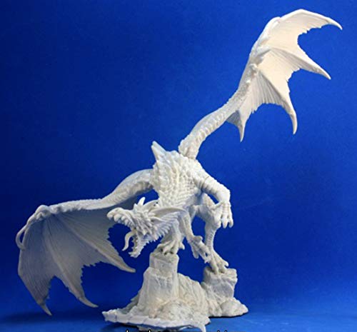 Pechetruite 1 x NARTHRAX Dragon - Reaper Bones Miniature zum Rollenspiel Kriegsspiel - 77279 von Reaper