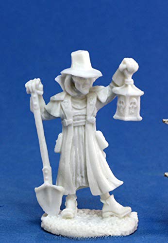 Pechetruite 1 x Townsfolk Undertaker - Reaper Bones Miniature zum Rollenspiel Kriegsspiel - 77143 von Pechetruite