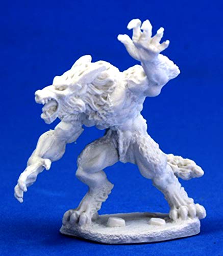 Pechetruite 1 x Werewolf - Reaper Bones Miniature zum Rollenspiel Kriegsspiel - 77009 von Pechetruite