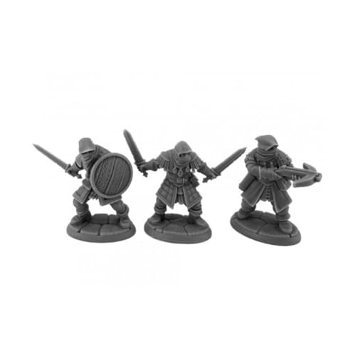 REAPER Bandits Human Brigands Miniatur 25 mm heldenhafte Skala Figur Dungeon Dwellers Miniaturen von Reaper