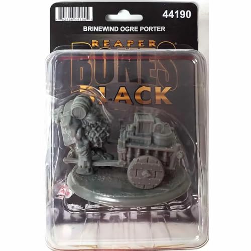 REAPER Brinewind Ogre Porter Miniatur-Figur, heldenhaft, 25 mm REAPER Brinewind Ogre Porter Miniatur-Figur, heldenhaft, 25 mm von Reaper