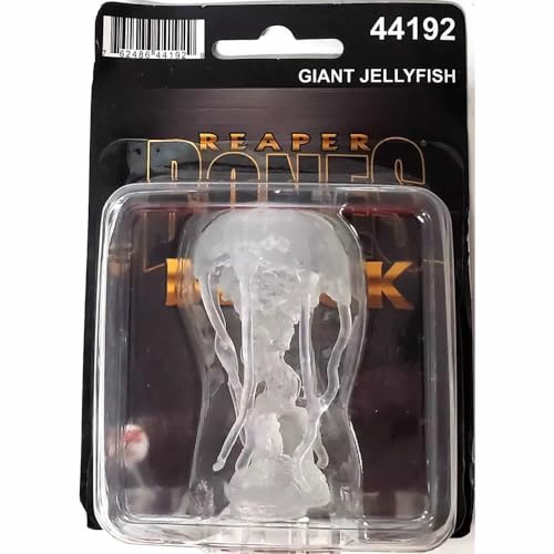 REAPER Dire Qualle Miniatur, 25 mm, heldenhafte Skala, Knochen, schwarze Miniaturen von REAPER