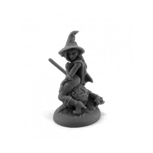 REAPER Elise The Witch Miniatur-Figur, 25 mm, heldenhafte Skala Knochen, USA Miniaturen von REAPER