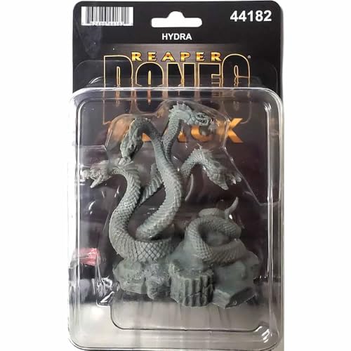 REAPER Hydra Miniatur-Figur, 25 mm, heldenhafte Skala, Knochen, schwarze Miniaturen von Reaper