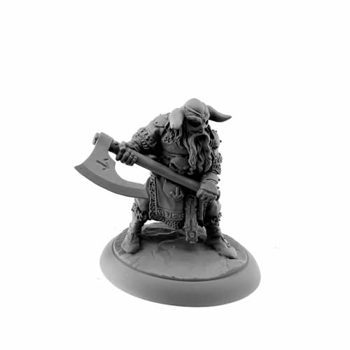 REAPER Sigurd Viking Warrior Miniatur-Figur, 25 mm, heldenhafte Skala Knochen, USA Miniaturen von Reaper