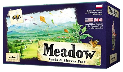 Rebel Centrum , Meadow: Cards & Sleeves Pack, Accessory REBMEAD2 von Asmodee