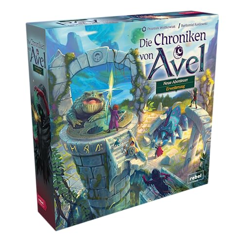 Rebel, Chroniken von Avel – Neue Abenteuer, Erweiterung, Familienspiel, Rollenspiel, 1-4 Spieler, Ab 8+ Jahren, 60 Minuten, Deutsch von Asmodee