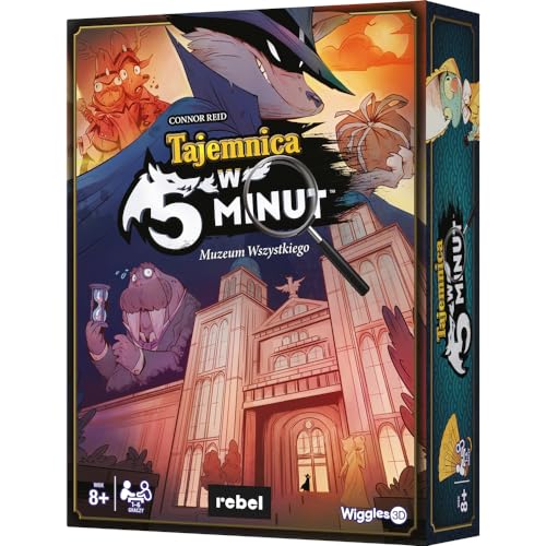 Rebel | Geheimnis in 5 Minuten | Brettspiel | Familie | Deduktiv | Alter 8+ | 1-6 Spieler | Spielzeit ca. 5 Min. Rebel | Geheimnis in 5 Minuten | Brettspiel | Familie | Deduktiv | Alter 8+ | 1-6 Spieler | Spielzeit ca. 5 Min. von Rebel
