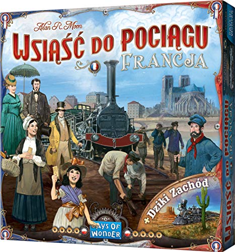 Rebel, Brettspiel, In den Zug Fahren: Kollektion Map 6 - Frankreich Und der Wilde Westen, Zusatz von Rebel