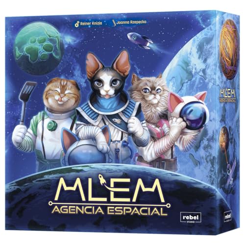 Rebel Studio Melem Agency Brettspiel: Katzen in der Eroberung des Sonnensystems - Spanische Sprache von Rebel