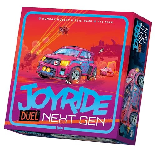 Rebellion Unplugged: Joyride Next Gen - Car Combat Board Game Standalone Head to Head Battle On Racetracks Double Side Map Ages 12+ 2 Player von Rebellion Unplugged