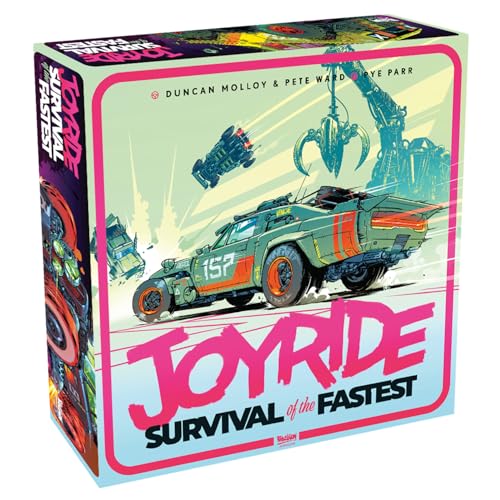 Rebellion Unplugged: Joyride: Survival of The Fastest - Car Combat Board Game, Battle On Maps & Racetracks, Ages 12+, 2-4 Players von Rebellion Unplugged