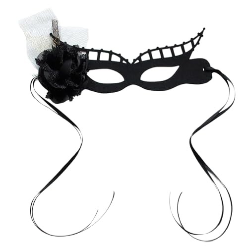 Rebellious Maskerade-Maske für Damen, Halloween-Maske, Halloween, Cosplay, Augenmaske, Maskerade, Halbmaske, Zubehör, Bankette von Rebellious