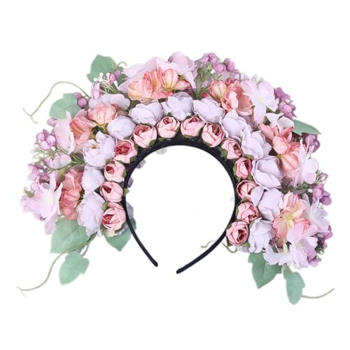 Wunderschöner Seidenblumen-Haarschmuck, elegantes Haar-Accessoire mit Blumen-Akzent für Brautjungfern von Rebellious