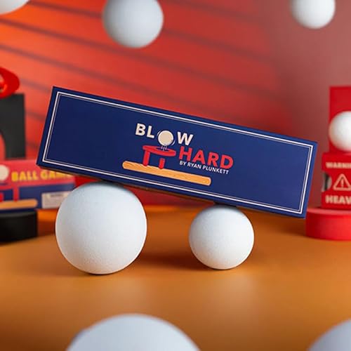 Blow Hard Magic Tricks Classic Light Heavy Illusion Floating Ball Magic Funny Close-up Stage Gimmicks Mentalismus Requisiten von Rebetomo