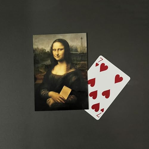 Mona Lisa's Prediction Magic Tricks The Chosen Card Appearing Card Prediction Magic Close-up Street Illusions Gimmicks Mentalism Props Card Number Random von Rebetomo