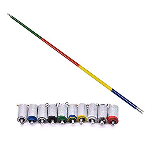 Rebetomo Magica-Zauberstab, 110 cm, Metall, 110 cm, mehrfarbig Rebetomo Magica-Zauberstab, 110 cm, Metall, 110 cm, mehrfarbig von Rebetomo