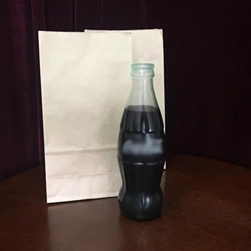 Super Vanishing Bottle Magic Tricks Bottle Appearing Vanishing Magic Magier Stage Illusions Gimmicks Comedy Mentalism Props (Leer) von Rebetomo